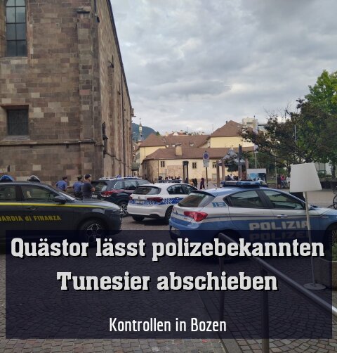 Kontrollen in Bozen