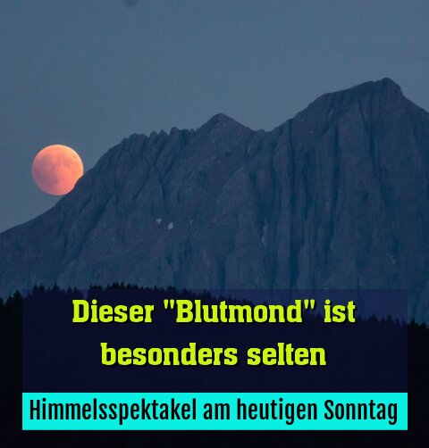 Himmelsspektakel am heutigen Sonntag