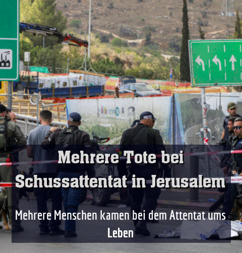 Mehrere Menschen kamen bei dem Attentat ums Leben