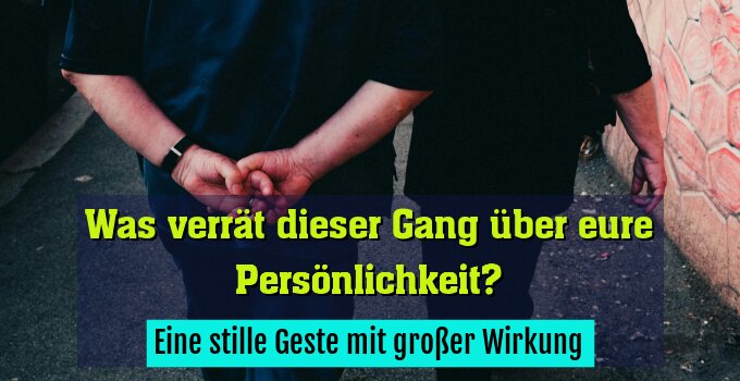 Eine stille Geste mit großer Wirkung
