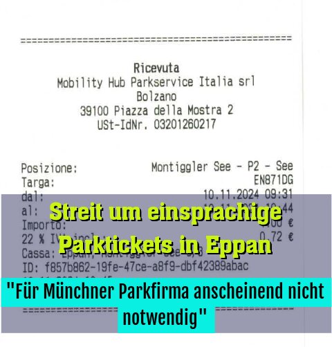 "Für Münchner Parkfirma anscheinend nicht notwendig"