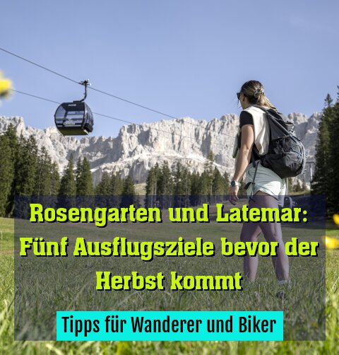 Tipps für Wanderer und Biker