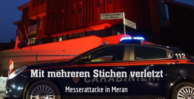 Messerattacke in Meran