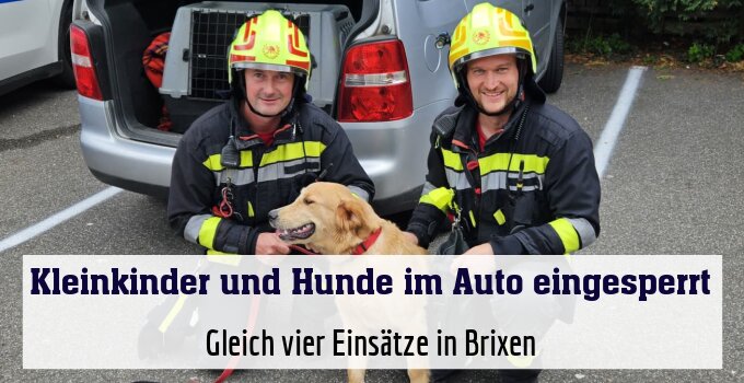 Gleich vier Einsätze in Brixen