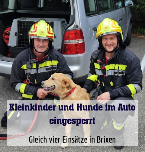 Gleich vier Einsätze in Brixen