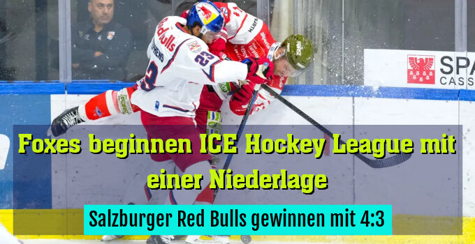 Salzburger Red Bulls gewinnen mit 4:3