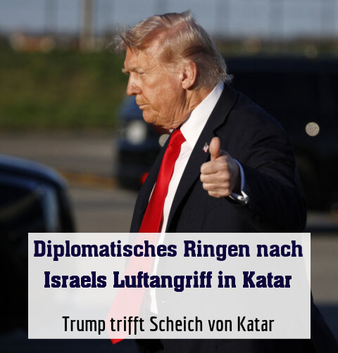 Trump trifft Scheich von Katar