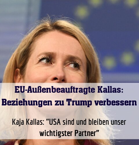 Kaja Kallas: "USA sind und bleiben unser wichtigster Partner"