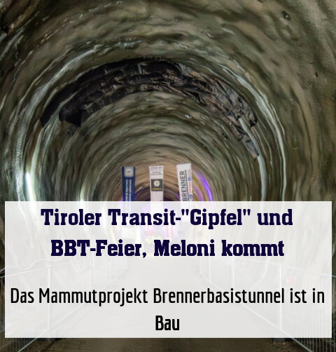 Das Mammutprojekt Brennerbasistunnel ist in Bau