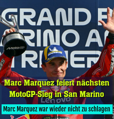 Marc Marquez war wieder nicht zu schlagen
