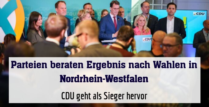 CDU geht als Sieger hervor