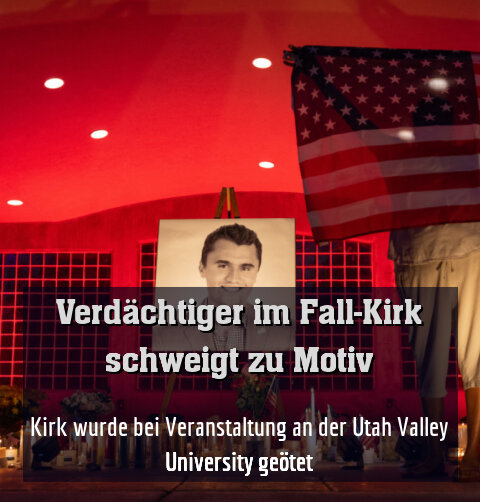 Kirk wurde bei Veranstaltung an der Utah Valley University geötet