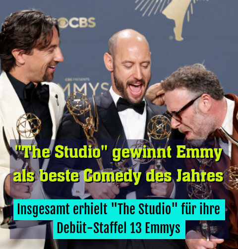 Insgesamt erhielt "The Studio" für ihre Debüt-Staffel 13 Emmys
