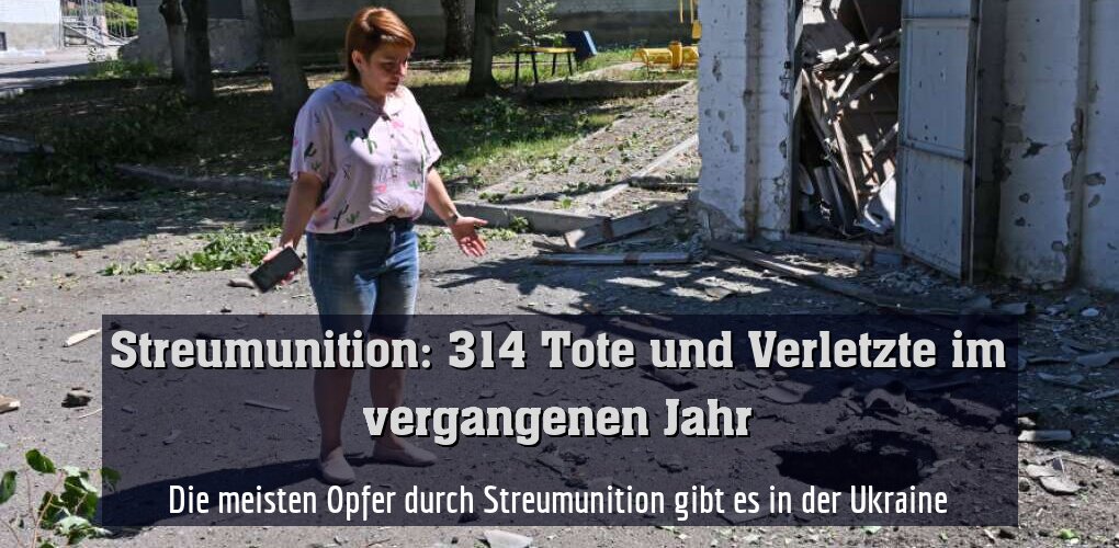 Die meisten Opfer durch Streumunition gibt es in der Ukraine