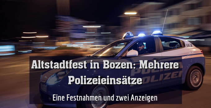 Eine Festnahmen und zwei Anzeigen