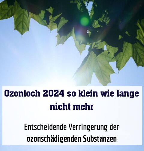 ++ ARCHIVBILD ++ Entscheidende Verringerung der ozonschädigenden Substanzen