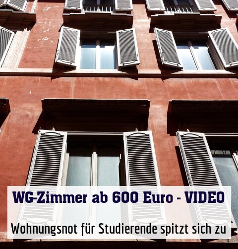 Wohnungsnot für Studierende spitzt sich zu