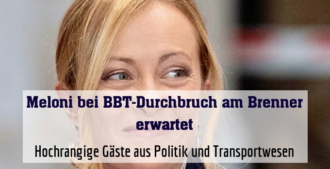 Hochrangige Gäste aus Politik und Transportwesen