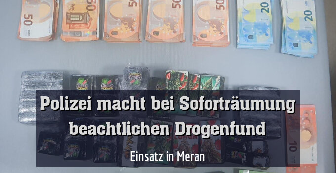 Einsatz in Meran