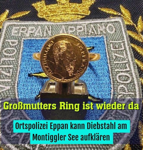 Ortspolizei Eppan kann Diebstahl am Montiggler See aufklären