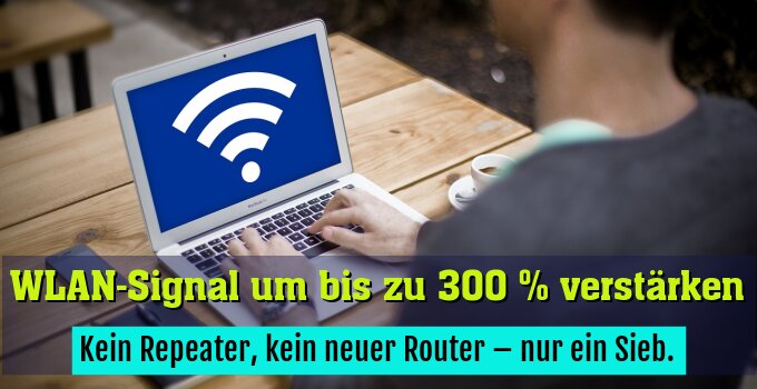 Kein Repeater, kein neuer Router – nur ein Sieb.