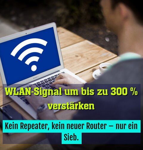 Kein Repeater, kein neuer Router – nur ein Sieb.