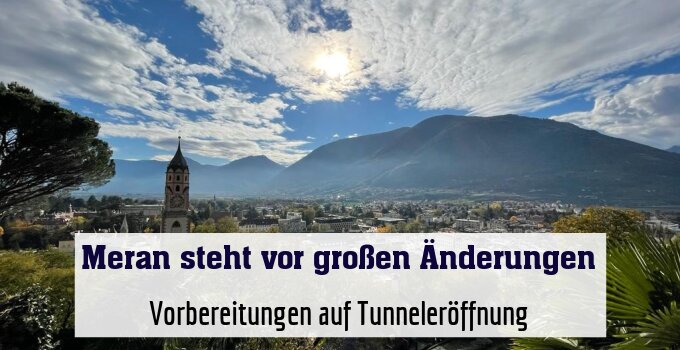 Vorbereitungen auf Tunneleröffnung