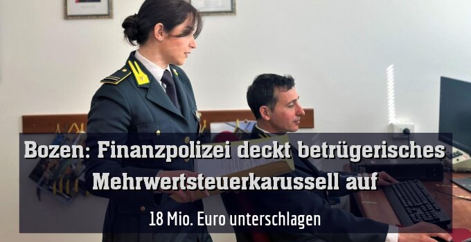 18 Mio. Euro unterschlagen