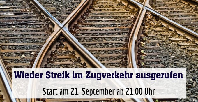 Start am 21. September ab 21.00 Uhr