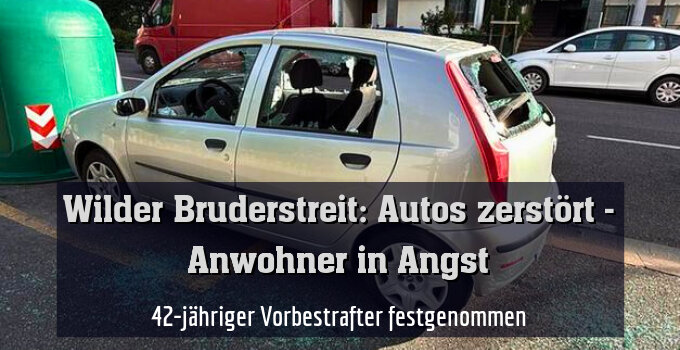 42-jähriger Vorbestrafter von der Polizei festgenommen