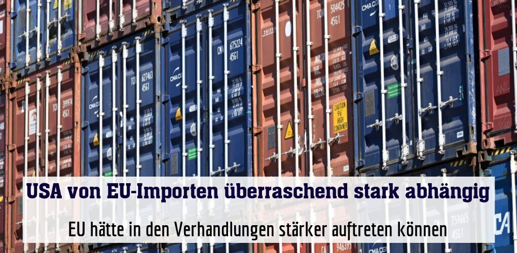 EU hätte in den Verhandlungen stärker auftreten können