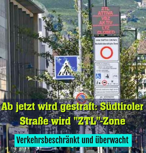 Verkehrsbeschränkt und überwacht