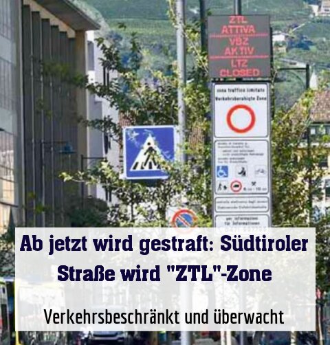 Verkehrsbeschränkt und überwacht