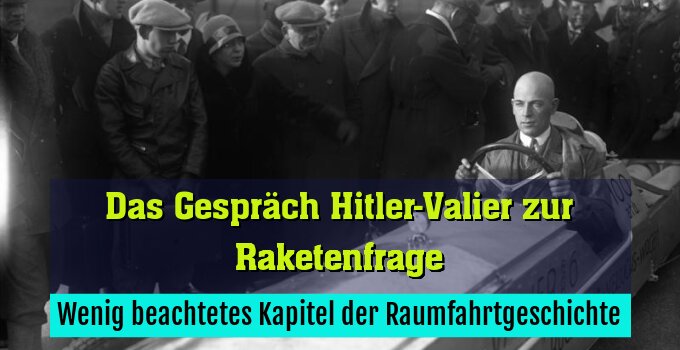 Wenig beachtetes Kapitel der Raumfahrtgeschichte