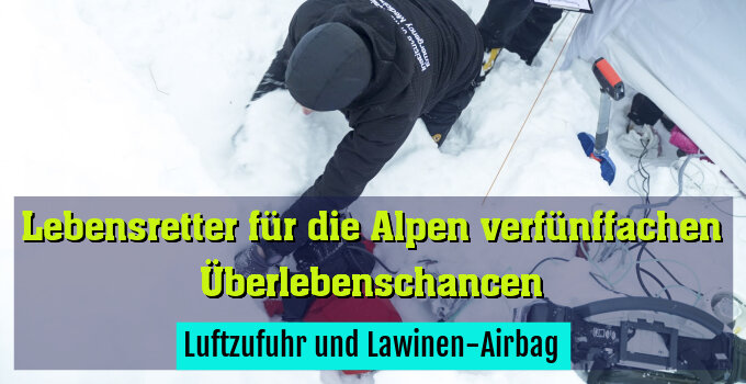 Luftzufuhr und Lawinen-Airbag