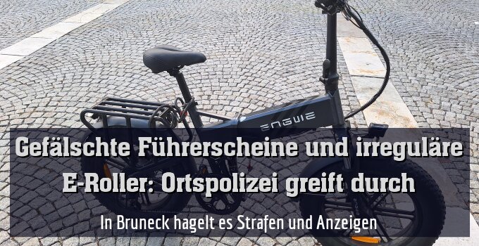 In Bruneck hagelt es Strafen und Anzeigen