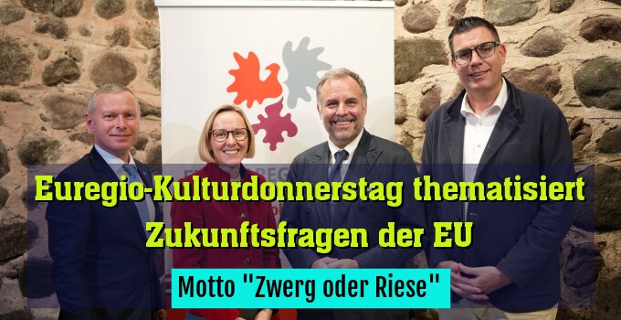 Motto "Zwerg oder Riese"