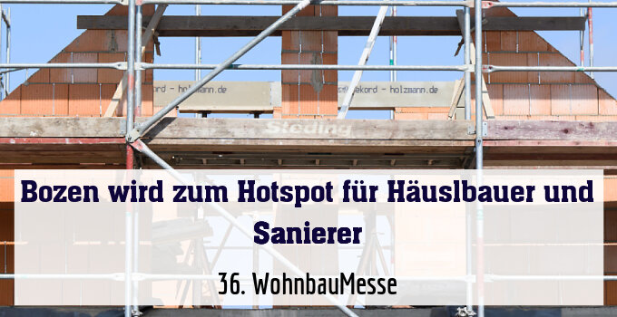 36. WohnbauMesse
