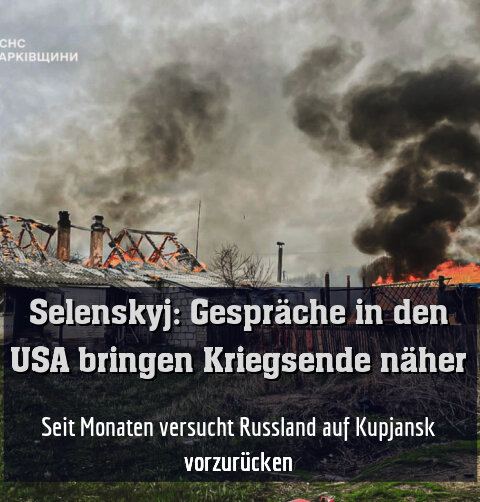 Seit Monaten versucht Russland auf Kupjansk vorzurücken