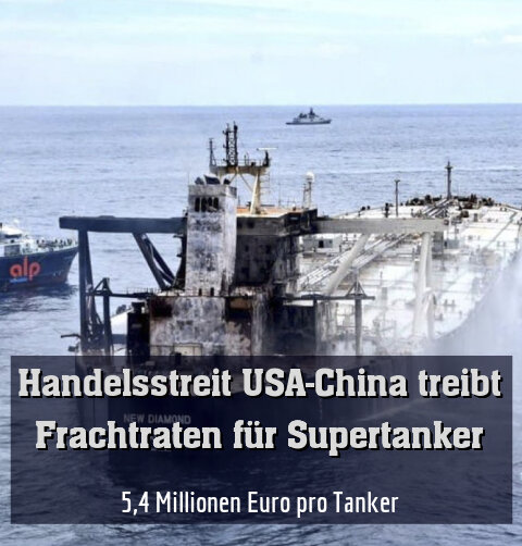 5,4 Millionen Euro pro Tanker