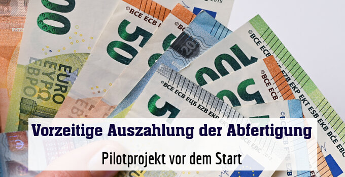 Pilotprojekt vor dem Start