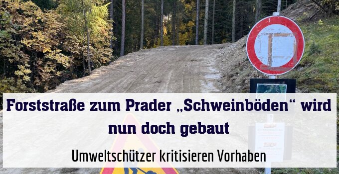 Umweltschützer kritisieren Vorhaben