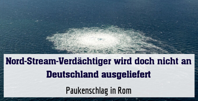 Paukenschlag in Rom