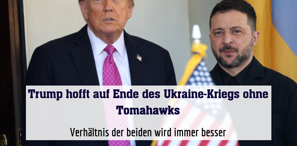 Treffen Trump-Selenskyj diesmal ohne Eklat
