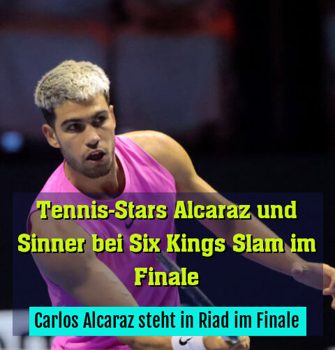 Carlos Alcaraz steht in Riad im Finale