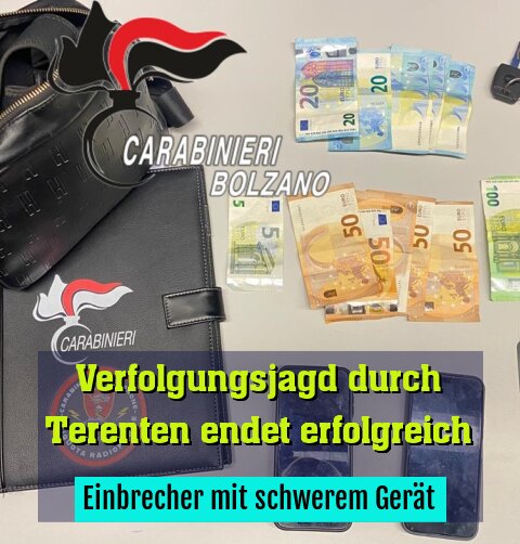 Einbrecher mit schwerem Gerät