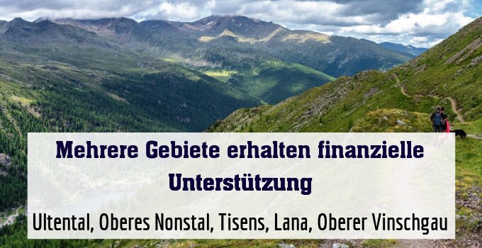 Ultental, Oberes Nonstal, Tisens, Lana, Oberer Vinschgau