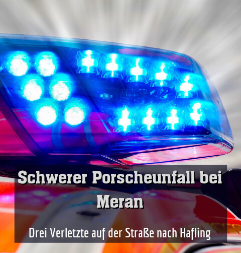 Drei Verletzte auf der Straße nach Hafling