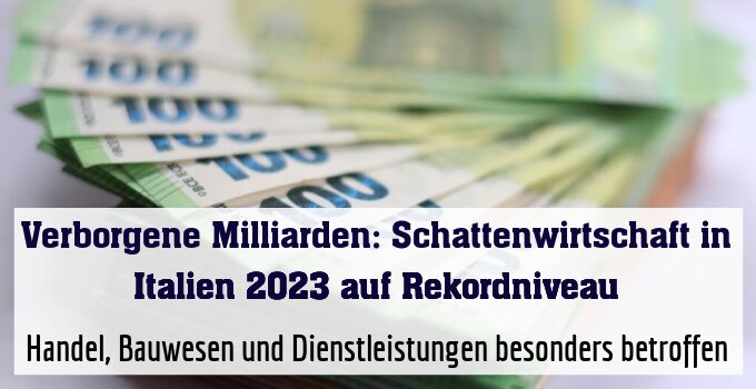 Handel, Bauwesen und Dienstleistungen besonders betroffen