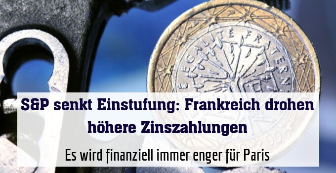 Es wird finanziell immer enger für Paris